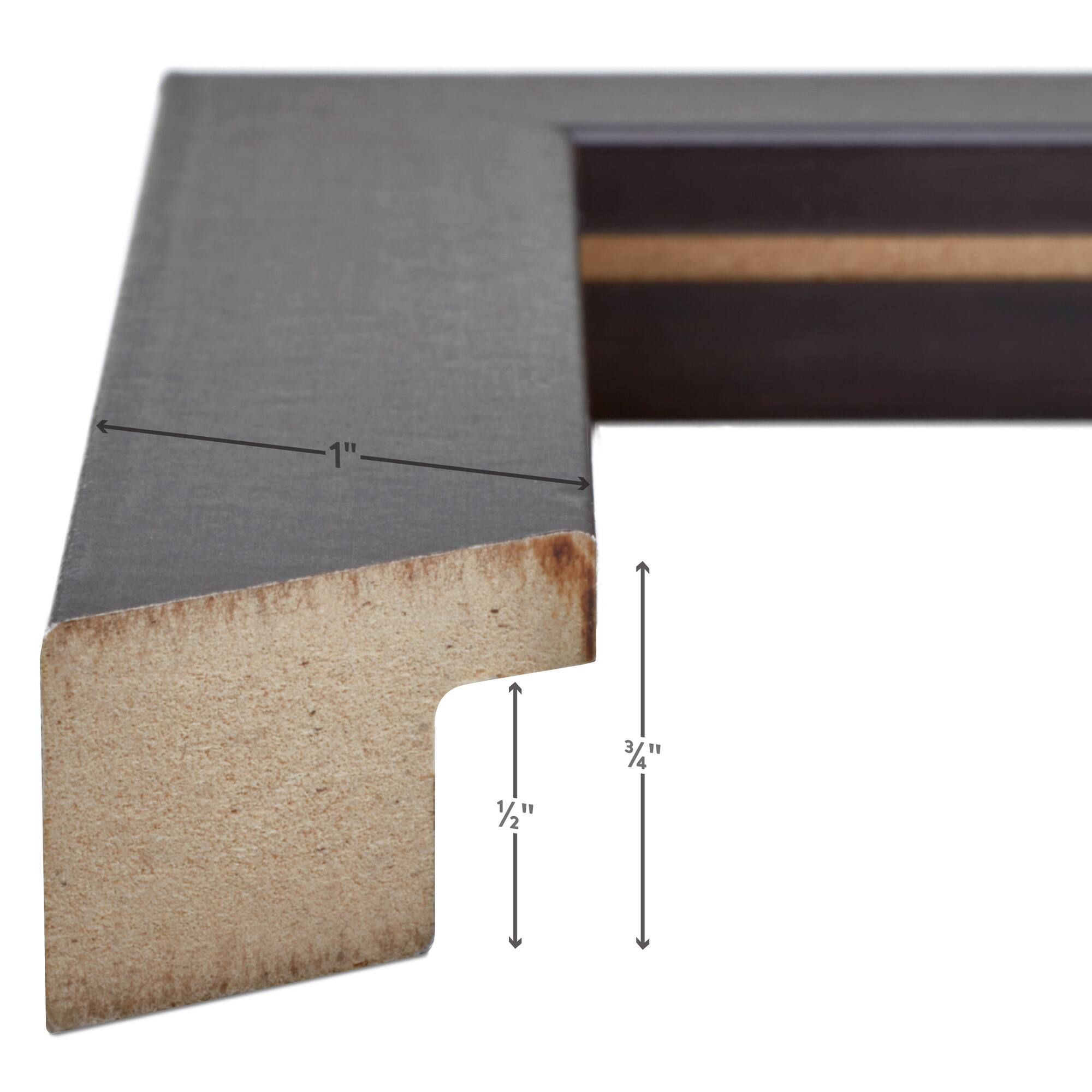Craig Frames Essentials Brazilian Walnut Picture Frame